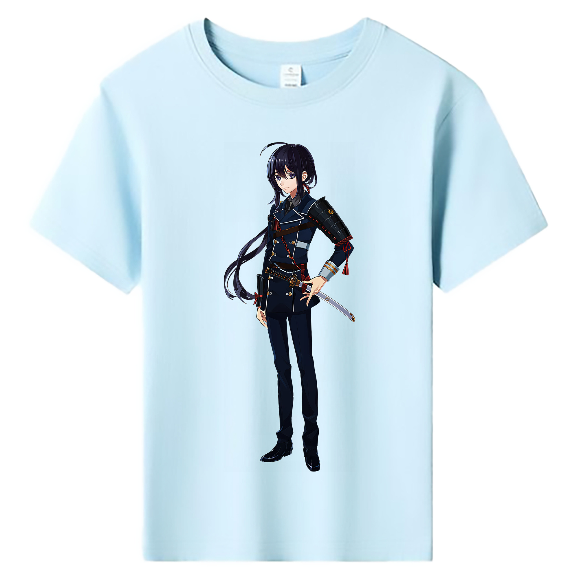 （画像用） 刀剣乱舞 Touken Ranbu 綿100％キッズTシャツ（フロントプリント）
